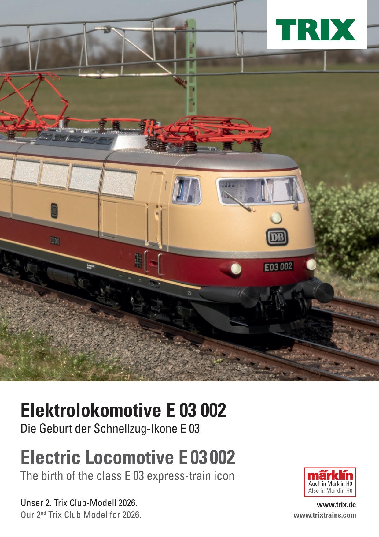 Trix 435843 - H0 - Trix Prospekt E 03 002